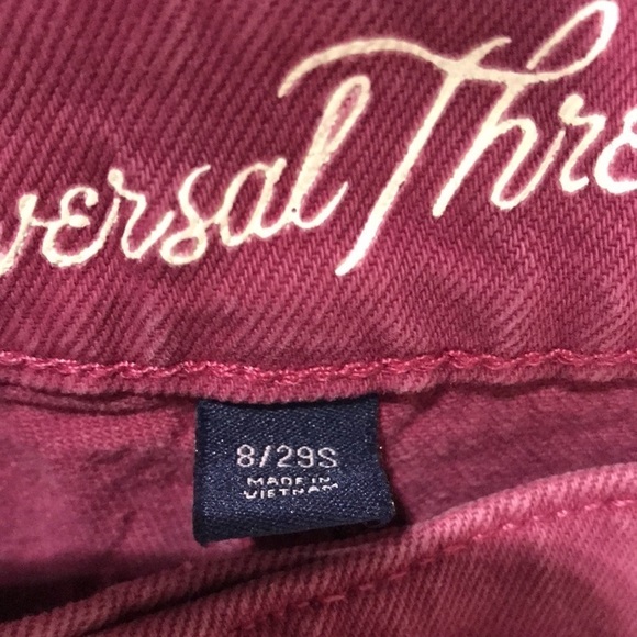 Universal thread new vintage straight jeans pink rose nwt - Picture 10 of 11